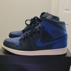 Jordan Athletic Shoes - Black and Blue